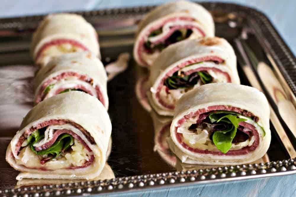 Pastrami Wraps appetizer recipe
