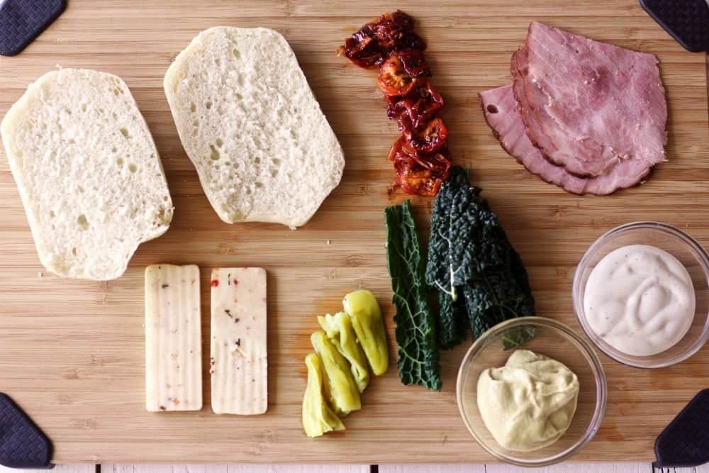 Waffled Ham Sandwich https://homemadefoodjunkie.1wp.site