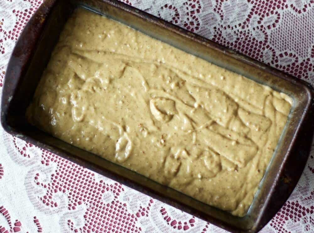 Caramel Pecan Banana Date Bread