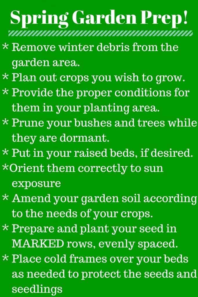Spring Garden Prep! 6 Spring Garden Prep!
