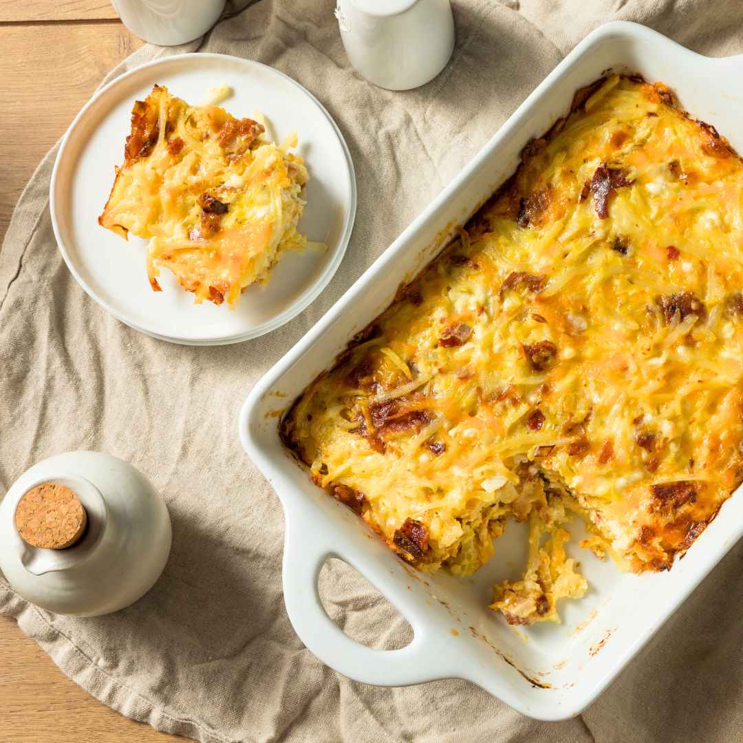 Delicious Overnight Sausage Breakfast Casserole