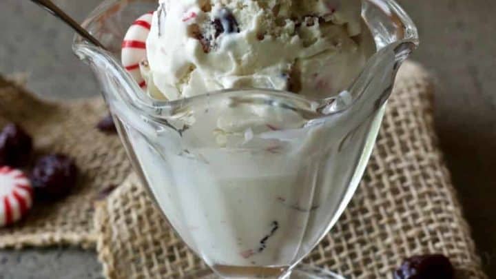 Cherry Mint Ice Cream