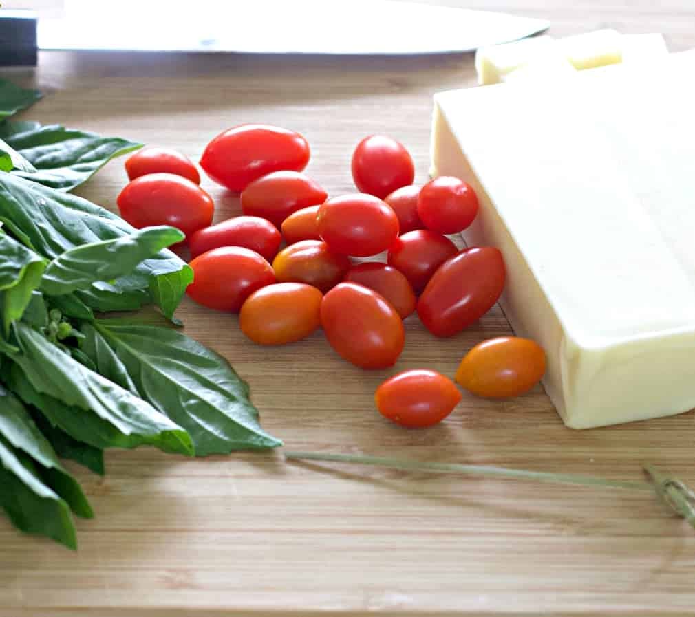 Caprese Salad Bites Appetizer Recipe 4 Caprese Salad bites