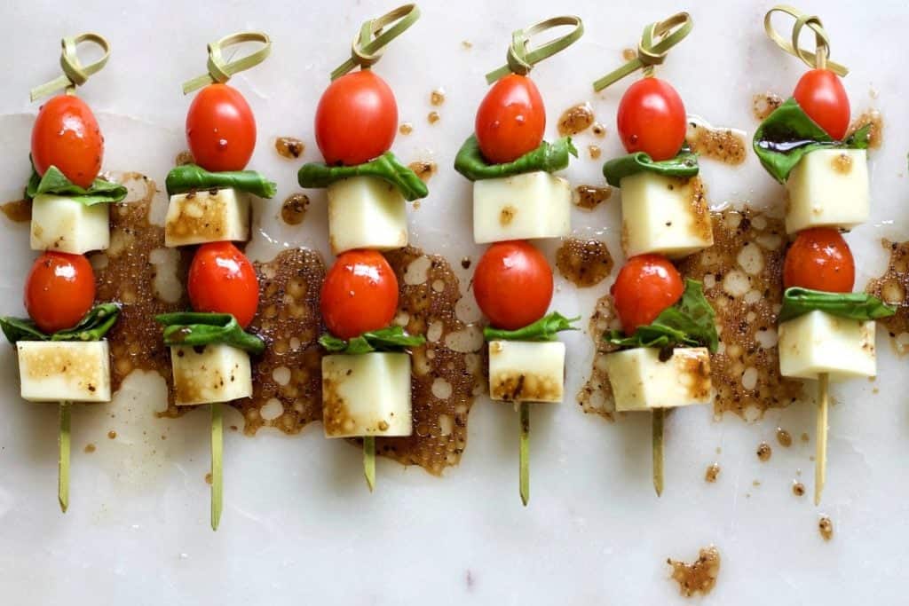 Caprese Salad Bites Are wonderful finger food appetizers