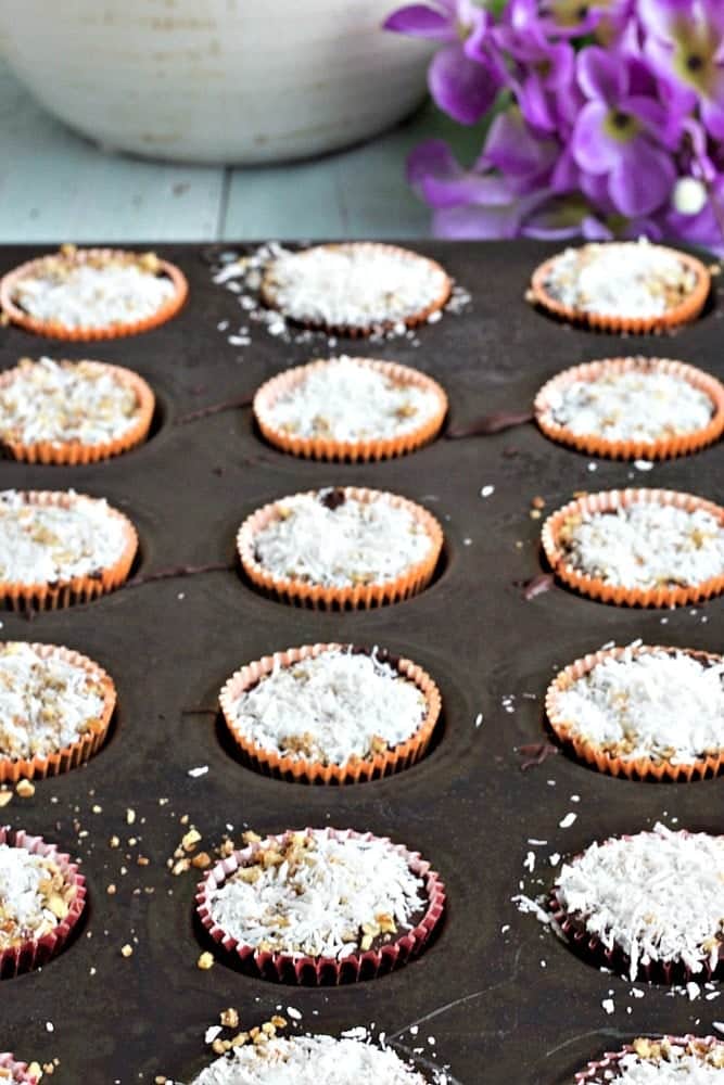 Chocolate Coconut Fat Bombs Low-Carb, Low-Sodium, Vegan, Vegetarian, Dairy-Free, Gluten-Free. https://homemadefoodjunkie.1wp.site