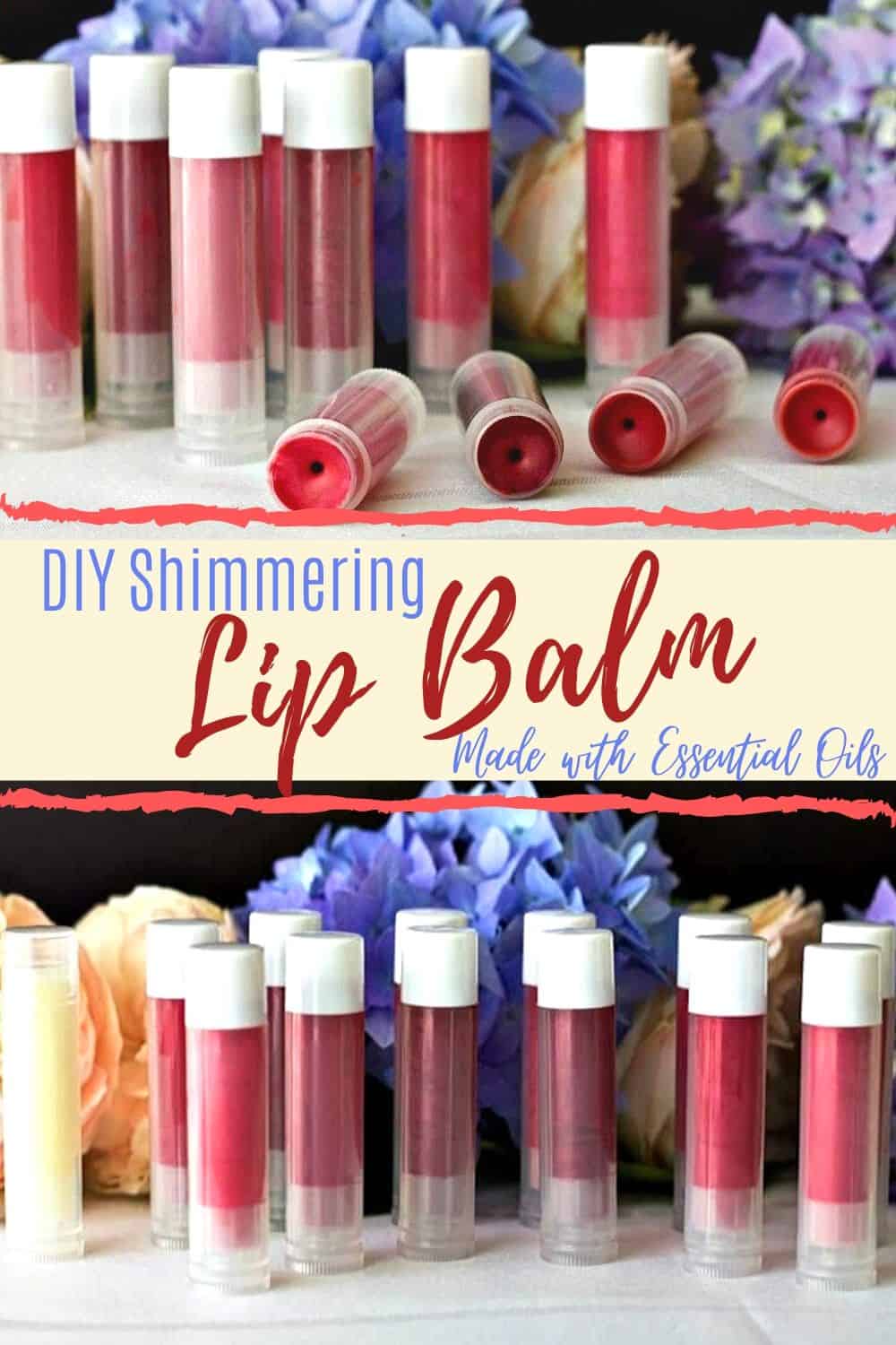 Homemade Natural Shimmering Lip Balm 2 DIY shimmering lip balm-pin image