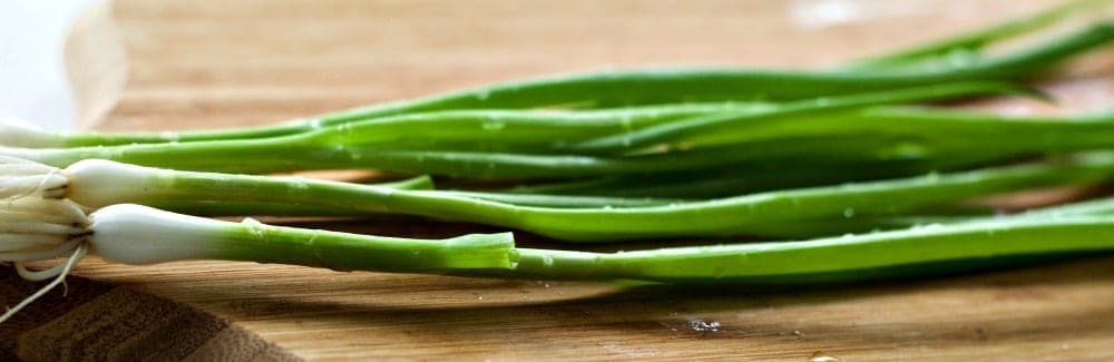 Garden Green onions