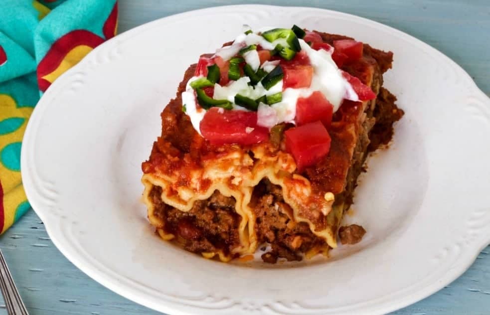 Mexican Manicotti Casserole