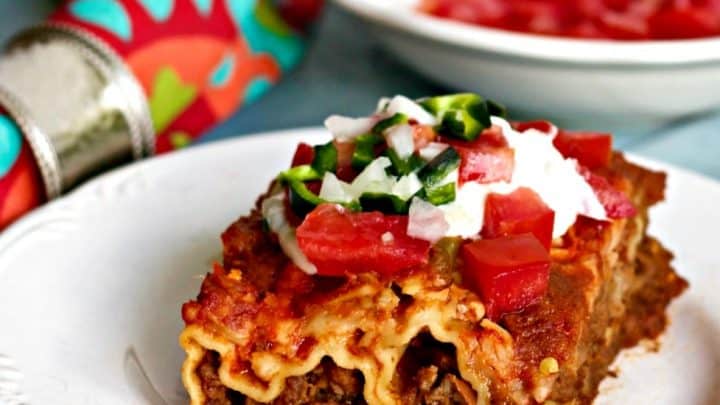 Mexican Manicotti Casserole