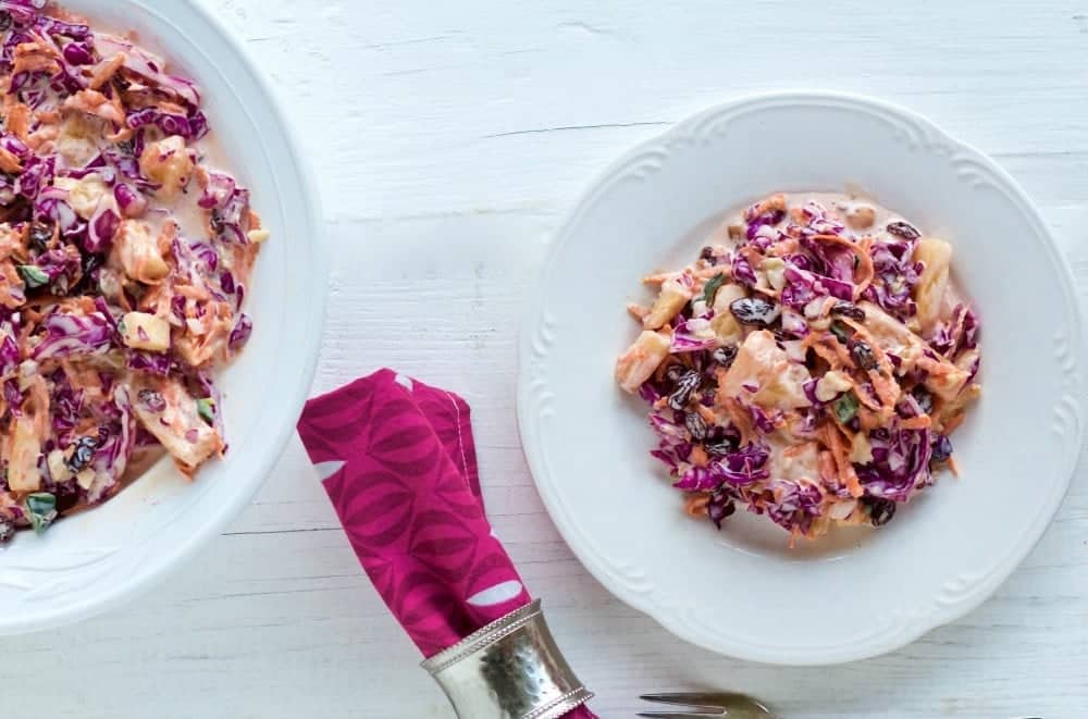 Red Cabbage Carrot Salad a beauty of a summer salad! Red Cabbage Carrot Salad is so yummy with all these flavors and textures and it's healthy! Enjoy the High-Fiber, Vegetarian, Dairy-Free, Gluten-Free seasonal side dish. It's perfect for the dinner table, lunchbox or picnic! https://homemadefoodjunkie.1wp.site Red Cabbage Carrot Salad a beauty of a summer salad! Red Cabbage Carrot Salad is so yummy with all these flavors and textures and it's healthy! Enjoy the High-Fiber, Vegetarian, Dairy-Free, Gluten-Free seasonal side dish. It's perfect for the dinner table, lunchbox or picnic! https://homemadefoodjunkie.1wp.site