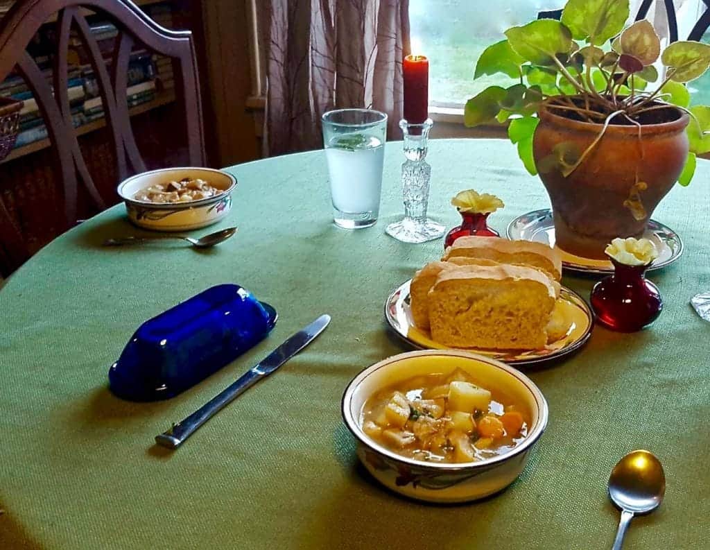 Rabbit Mushroom Stew is delicious and healthy. A perfect choice for a cozy meal at home.