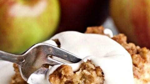 Fresh Apple Cheesecake Bars