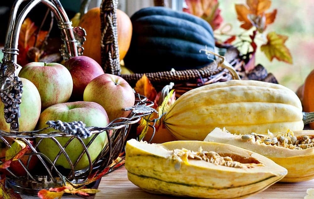 Slow Cooker Pork Apple Squash Dinner