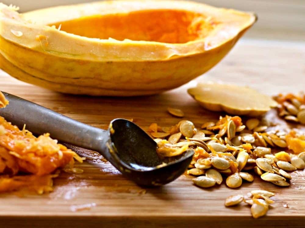 Slow Cooker Pork Apple Squash Dinner