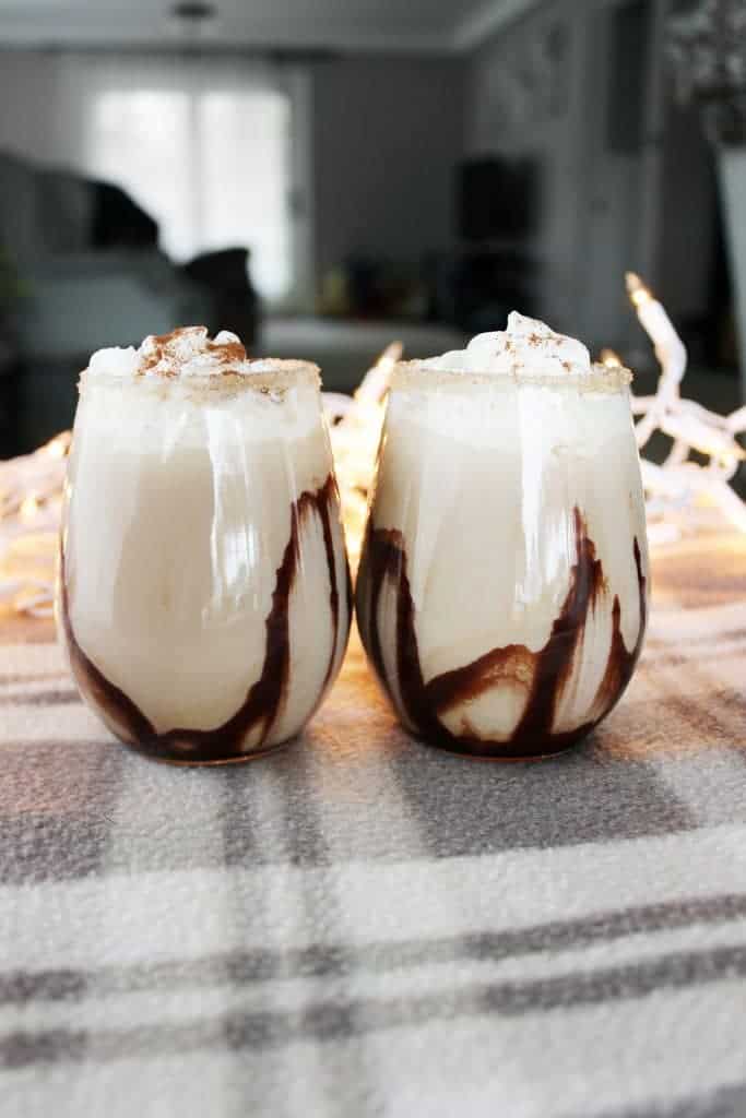 Homemade Eggnog cocktail