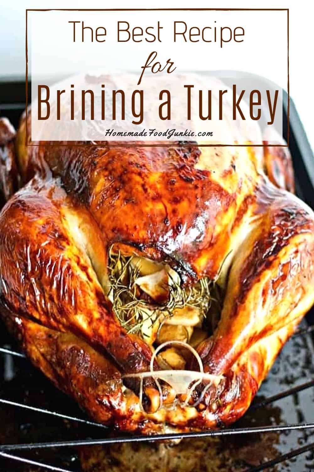 Brining and Roasting Turkey 9 Brining and roasting a turkey-pin image
