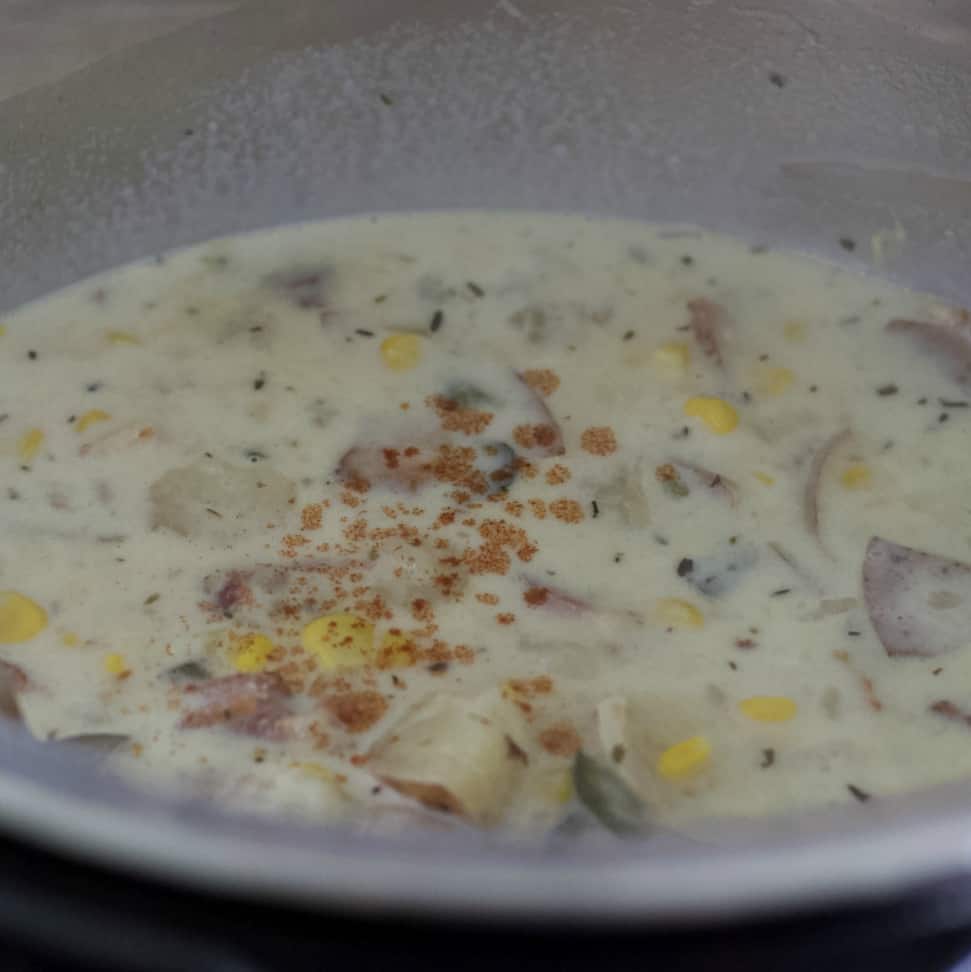 added smoked paprika and cream