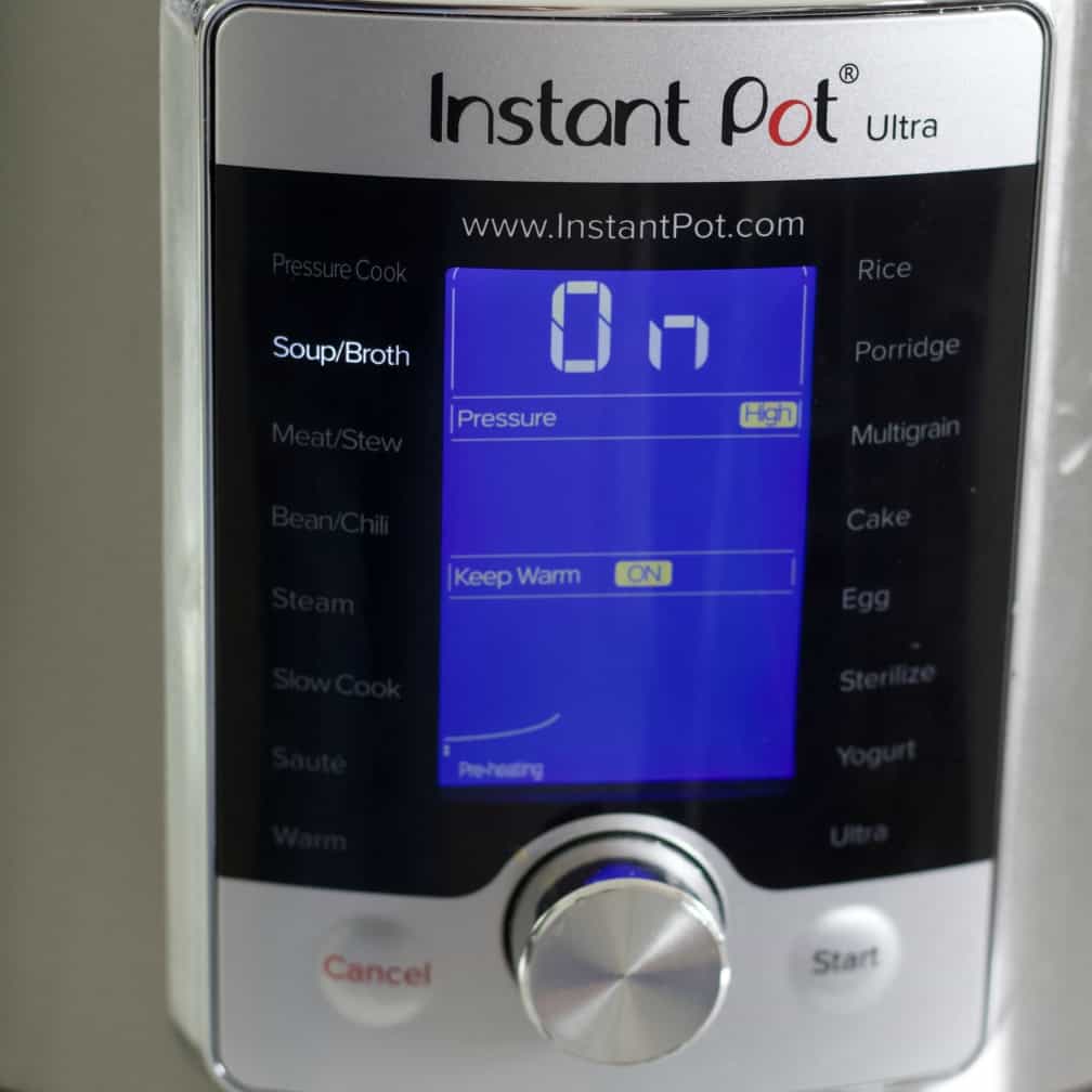 instant pot soup function