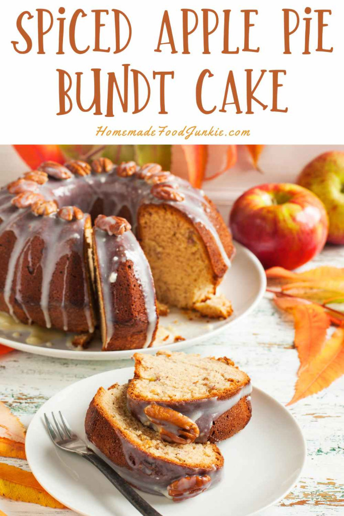 spiced apple pie bundt cake
