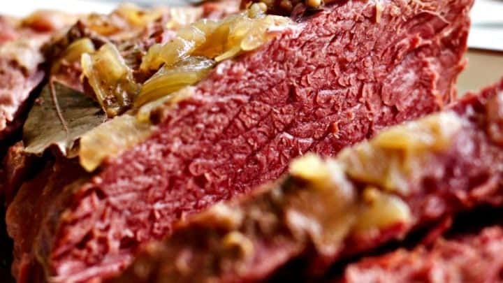 Instant Pot Corned Beef dinner
