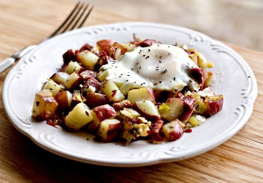 Corned Beef Hash and eggs