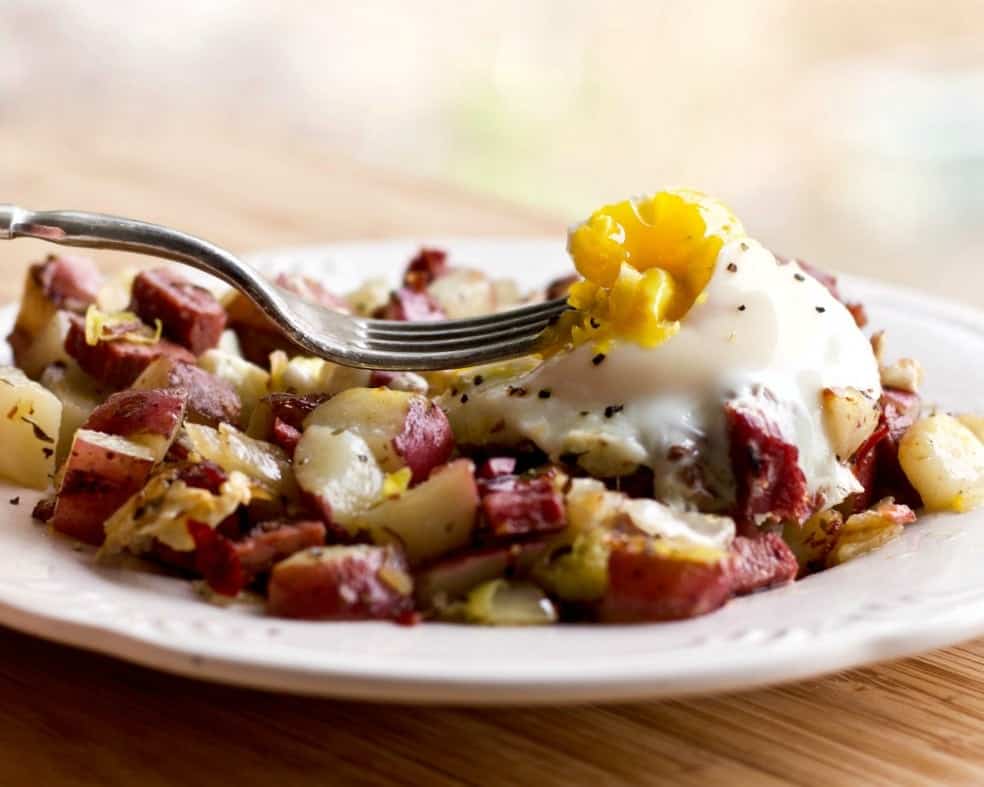 Corned Beef Hash and Eggs
