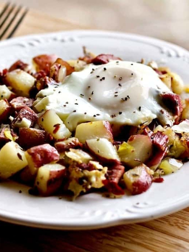 Corned Beef Hash and eggs