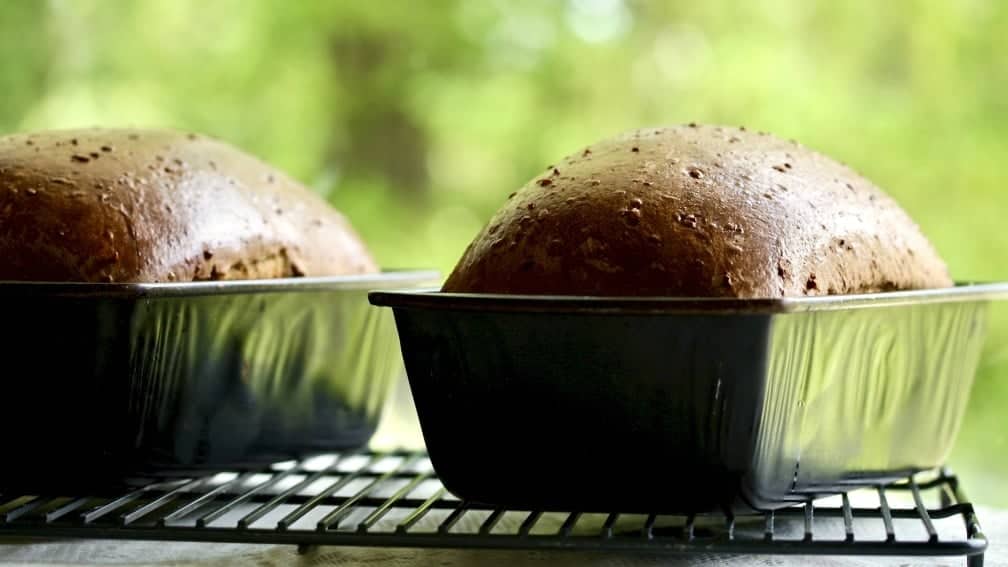 Freshly baked Irish Oat Bread