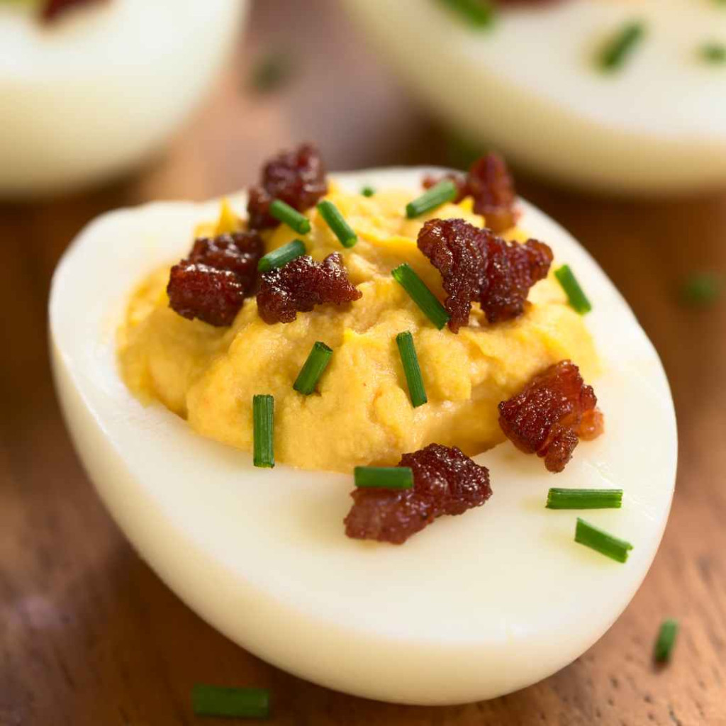 deviled eggs