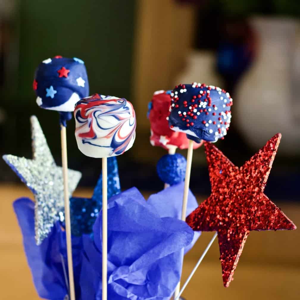 Marshmallow pops