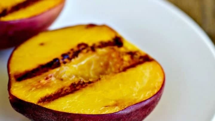 Grilled Fresh Peaches Recipe
