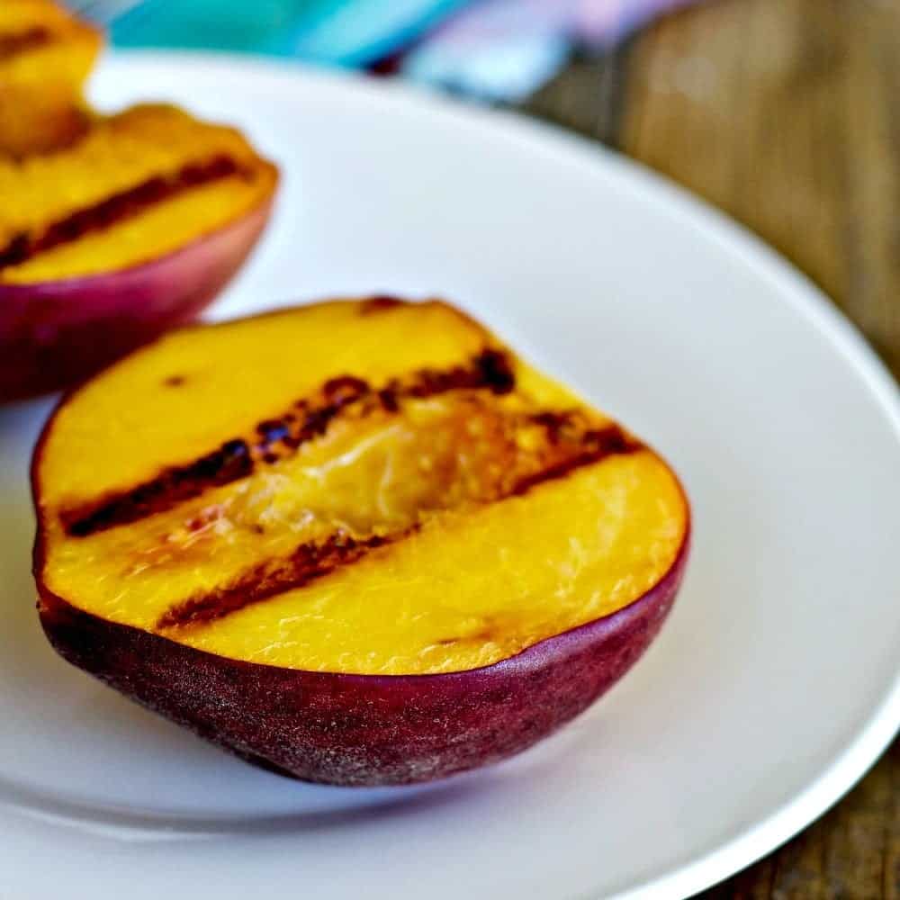 Grilled Fresh Peaches Recipe