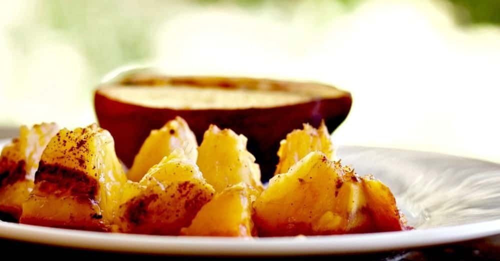 Grilled Fresh Peaches Recipe