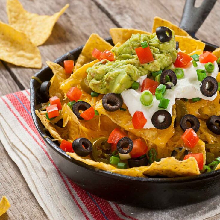 vegetarian nachos