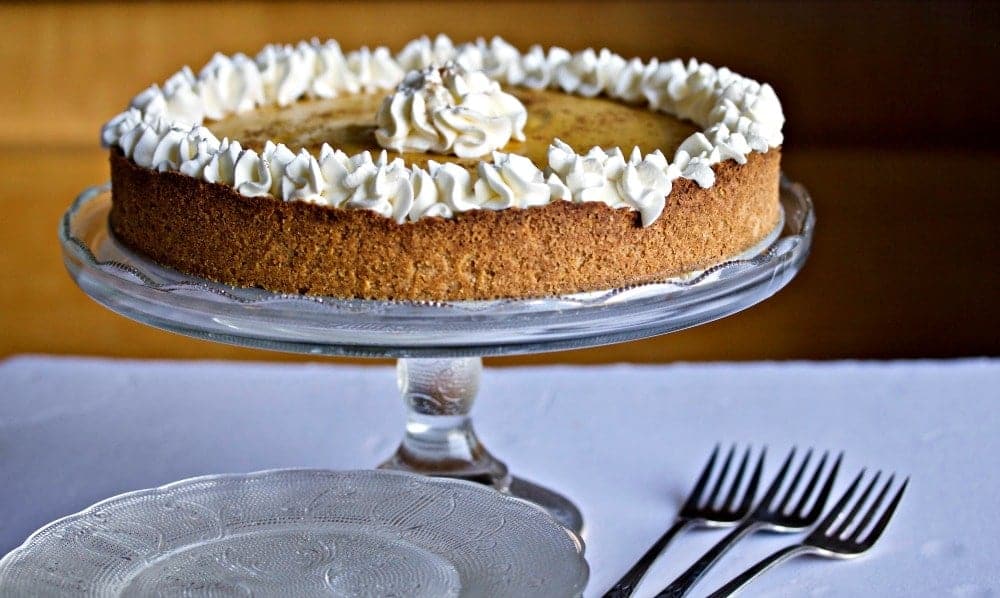 Blind Baked Vegan Pie Crust Recipe 4 Sugar Free Pumpkin Cheesecake