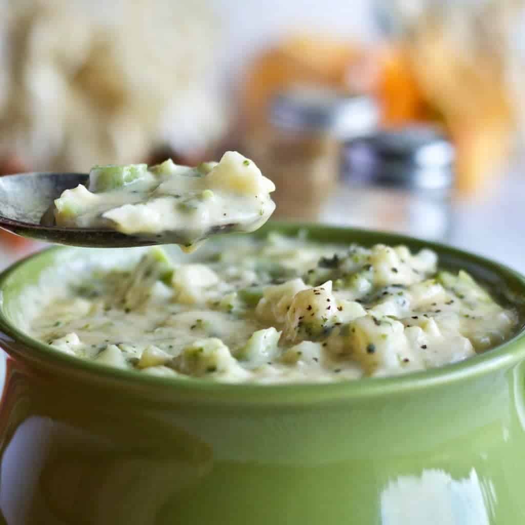 Broccoli Cauliflower Cream Soup