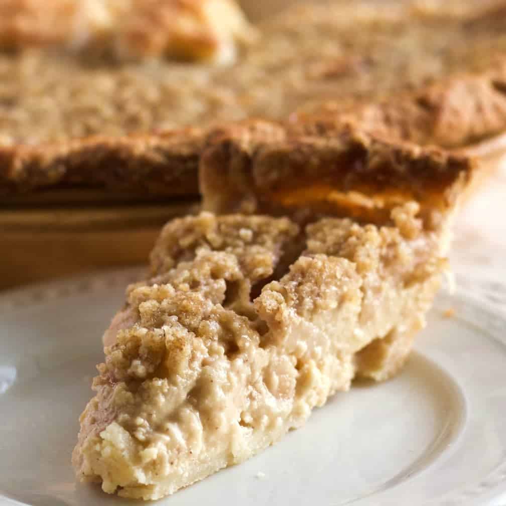 Sour Apple Pie-single slice