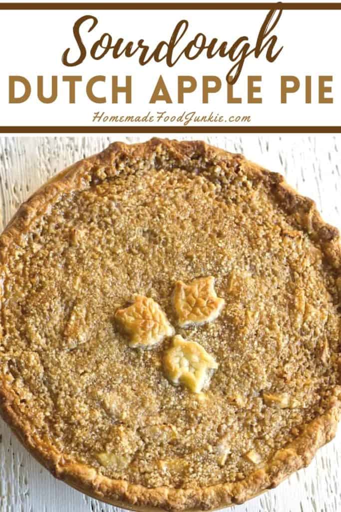 sourdough dutch apple pie-pin image