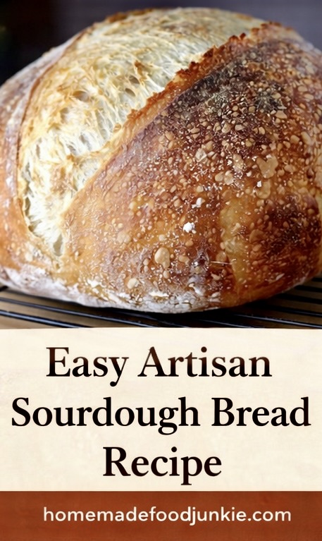 Easy Artisan Sourdough Bread Recipe (Reliable Everyday Loaf)