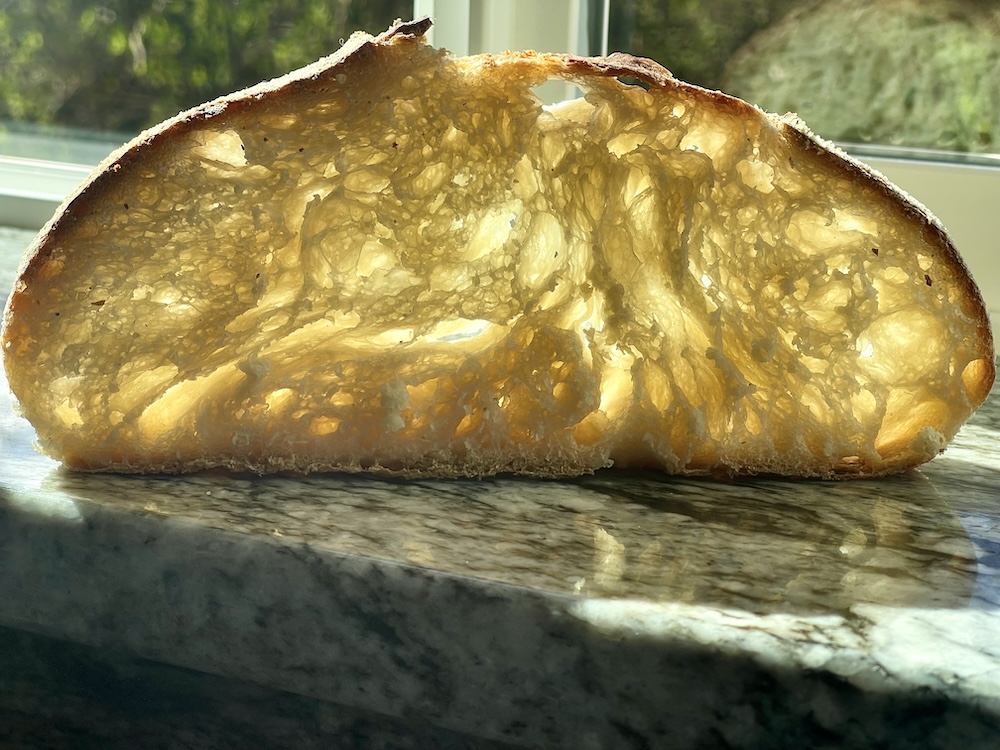 Tartine style Wild irregular Crumb