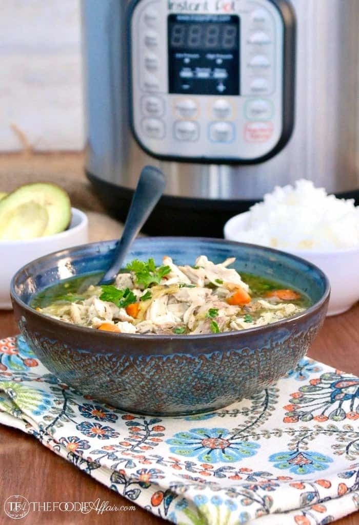 Instant Pot Chicken Soup by The Foodie Affair
