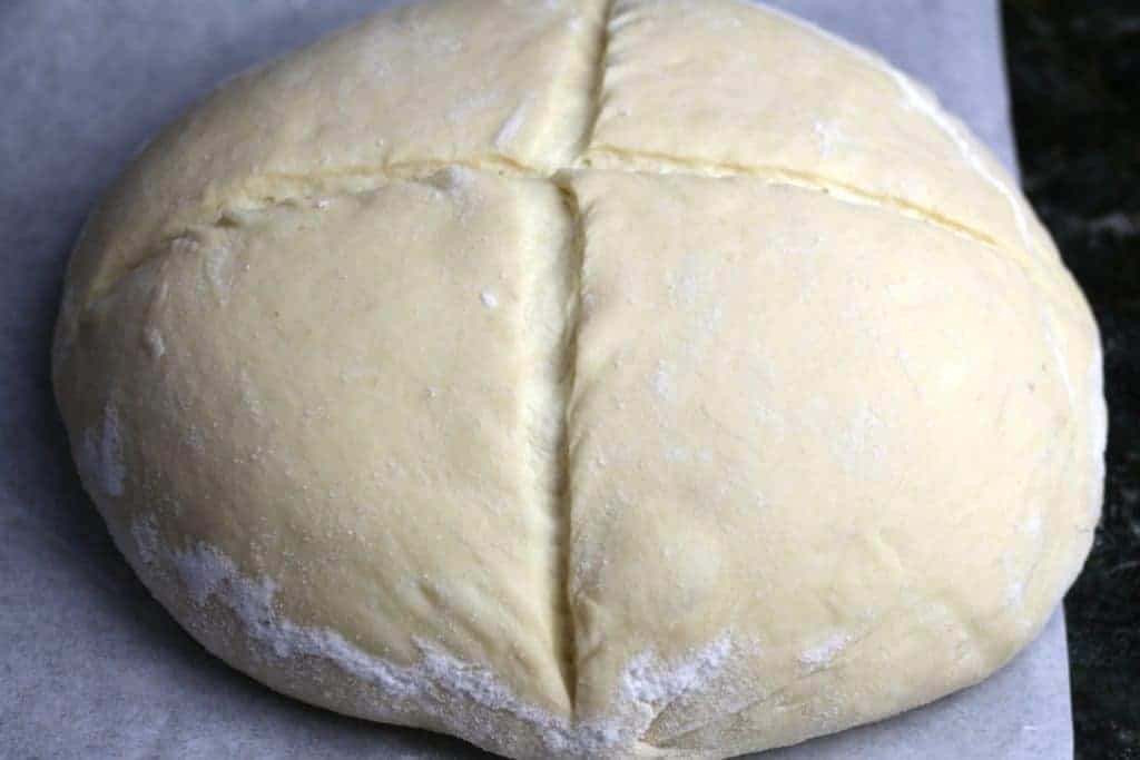 Milk and Honey Sourdough Sandwich Bread dough
