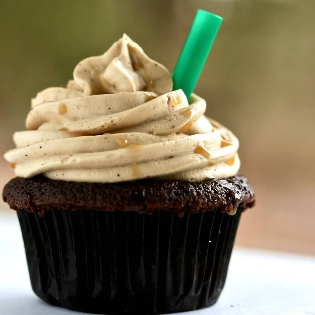 Decadent Mocha Cupcakes with Espresso Frosting 1 Mocha Cupcake with Espresso buttercream Frosting