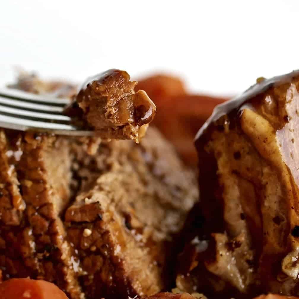Instant Pot Roast Beef Dinner with Brown Gravy