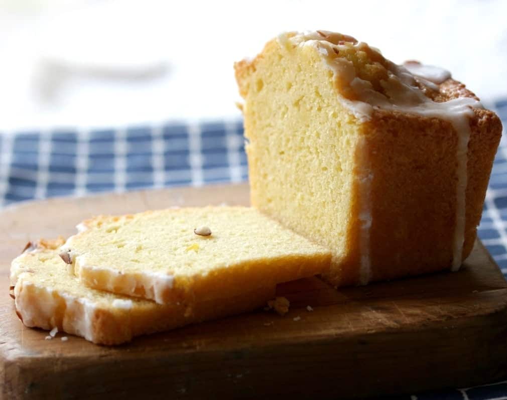 Mini Lemon almond loaf