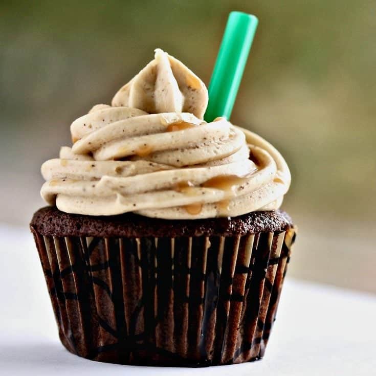 Mocha cupcakes with espresso buttercream frosting 4
