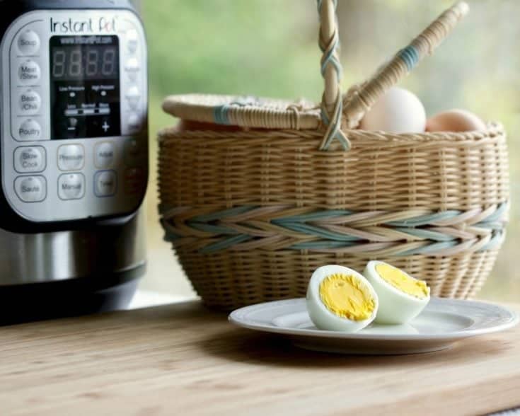 instant pot hard boiled eggs 6