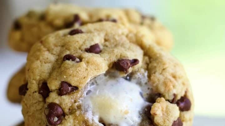 Mini S'Mores cookies