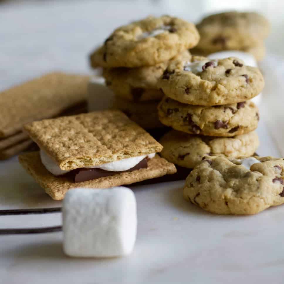 Mini S'Mores Cookies