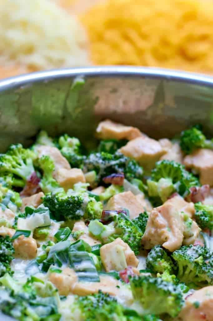 RANCH CHICKEN BACON BROCCOLI SKILLET DINNER 1